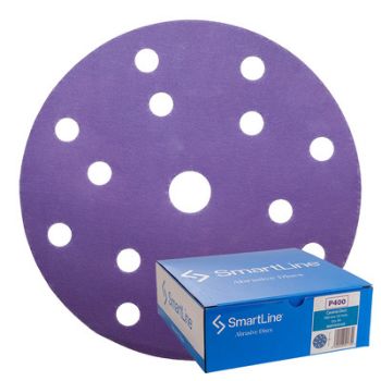Picture of SmartLine Ceramic Purple Discs P400 150mm 15H (50)